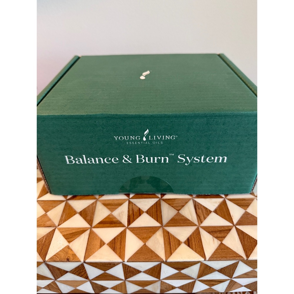 Young Living Balance & Burn System Essential Oils Wellness Kit 51478 v.2 New